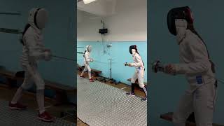 Fencing 🤺 epee fencing reels scrima spada sport gym antrenament fitness fit sala [upl. by Atiruam491]