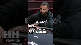 the NASTIEST BAD BEAT in poker history shorts poker [upl. by Bohrer]