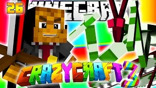 Minecraft CRAZY CRAFT 30  BIG BERTHA Best Sword In The Game 26  JeromeASF [upl. by Peony]