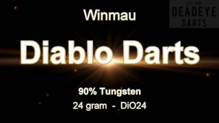 Winmau Diablo 24 gram 90 Tungsten Darts  DiO24 [upl. by Ecire]