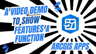 A Shot Video Demo to Show Features amp Functionalities of ArcGIS Apps Story Web [upl. by Boyer]