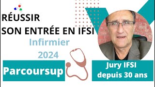 Inscriptions IFSI 2024 comment sinscrire  Conditions exemples de lettre de motivation [upl. by Ititrefen]