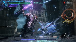 Nonstop Super Vergil VS Cavaliere Angelo No Damage [upl. by Nitreb762]