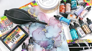 BEST Alcohol ink TIPS and TECHNIQUES [upl. by Snashall]