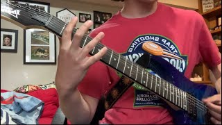 Choking on Bile Devourment  Guitar Cover [upl. by Eidolem]