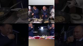 putin xijinping shortvideo cooking [upl. by Asserrac]