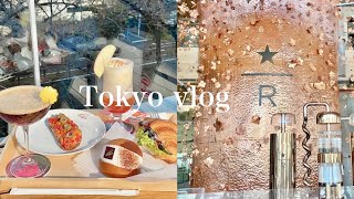 【東京vlog】スターバックスリザーブロースタリー｜中目黒カフェ巡り🫖 [upl. by Gilford]