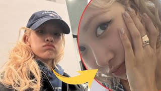 BLACKPINKs Rosé Suspected of Double Eyelid Surgery Reveals Changed but Cute Appearance [upl. by Htebzile]