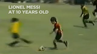 Messi a los 10 años Messi at 10 years old [upl. by Merp]