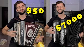 Can You Hear the Difference Between Cheap and Expensive Accordions [upl. by Nila]