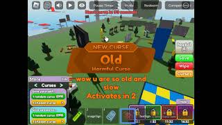 Gameplay  1458 Curse Randomizer Roblox  37 [upl. by Atiuqahs539]