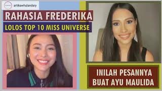 RAHASIA FREDERIKA YANG PERLU AYUMA IKUTI UNTUK LOLOS TOP 10 MISS UNIVERSE [upl. by Frants646]