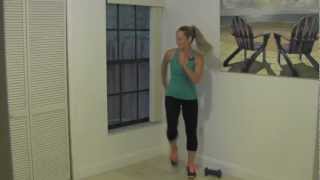 10 Minute Toning Walk  Power Interval Walk with Dumbbells for Beginner Weight Loss [upl. by Chastity438]