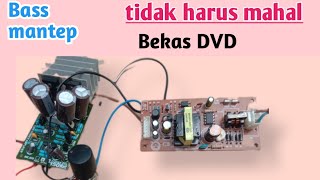 Tidak harus mahal ‼️bekas DVD amplifier 150 Watt Bass juga mantep [upl. by Gathers]