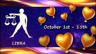 Libra October 1st  15th CAREFUL WHO YOU TRUST SENSUALLY attached to you now theres LOVE [upl. by Domph]