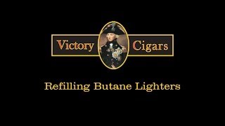 Butane Lighter Refill by Victory Cigars [upl. by Anifesoj83]