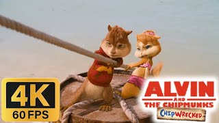 Alvin and the Chipmunks Chipwrecked 2011  ChipmunksChipettes Make The Raft 4K60FPS [upl. by Tynan]