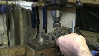 Tapping M8 threads in 3mm Steel using tapping head tool [upl. by Marshall]