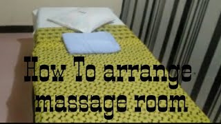 How to arrange massage room  Julives TV [upl. by Neened]