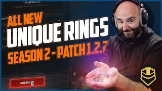 All New MALIGNANT HEART RINGS amp How to farm them  Diablo 4 Season 2  Patch 122 diablo4 [upl. by Katrinka996]