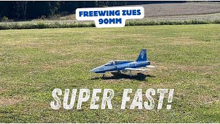 SUPER FAST  Freewing Zues 90mm [upl. by Klinges]