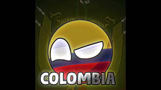 Los departamentos de Colombiaparte 1 countryamigos countryballs [upl. by Nosirrag]