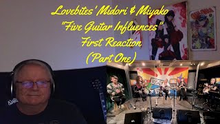 Lovebites Midori amp Miyako  quotFive Guitar Influencesquot  Part One  First Reaction [upl. by Lebasiram773]