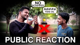 मेरा पति खुद गंजा है 😆Shocking Public Reaction About Adivasi Hair Oil [upl. by Etan717]