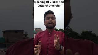 Meaning Of Global And Cultural Diversity In Hindi  Organizational Behaviour  By Padhaku Champions [upl. by Arihas]