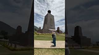 Monumento Mitad del Mundo Ecuador Team Discovery Road [upl. by Rekab]