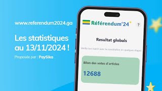 Sondage PaySika du Referendum 2024 avec Stezen BisselouNzengue [upl. by Sundin]