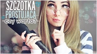 ★ SZCZOTKA DO PROSTOWANIA WŁOSÓW★ Recenzja  TEST ll Acevivi [upl. by Annaynek]