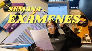 SEMANA DE EXÁMENES vlog I universidad organización finales nueva cámara​​​ 🍒​👩🏻‍💻​💫​ [upl. by Lseil]