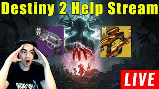 LIVE  DESTINY 2 HELP STREAM Vex Mythoclast  Timelost Fatebringer Helps [upl. by Anes34]