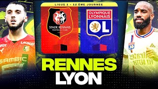 🔴 RENNES  LYON  Malheur au vaincu au Roazhon Park   srfc vs ol   LIGUE 1  LIVEDIRECT [upl. by Lorinda]