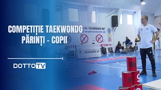 Competiție Taekwondo părinți – copii [upl. by Asteria]