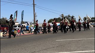 Sierra High School Marching Band  Caruthers District Fair Parade 9282024 [upl. by Trammel]