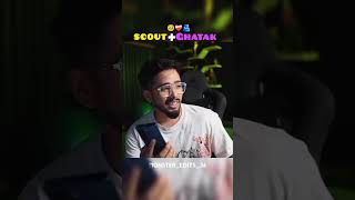 Scoutghatak🥹💙🫂❤️‍🩹scout ghatak jonathangaming youtubeshorts bgmi shorts [upl. by Anicul310]