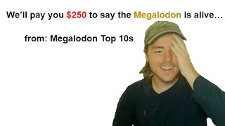 So a Megalodon Conspiracy channel tried to sponsor me [upl. by Vish281]