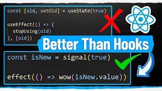 Why Signals Are Better Than React Hooks [upl. by Elleunamme238]