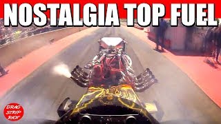 Top Fuel Drag Racing Onboard Nostalgia Classic [upl. by Llenrag469]