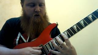 Knives amp Pens solo amp tutorial [upl. by Elocel]