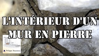 Si tu veux voir linterieur dun mur en pierre [upl. by Eerbua]