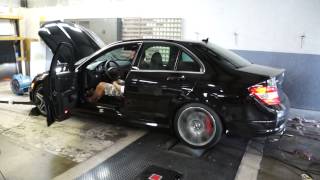 C63 AMG P31 Dyno [upl. by Marris]