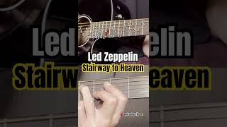 Led Zeppelin  Stairway to Heaven introduction guitar lesson [upl. by Lauretta]