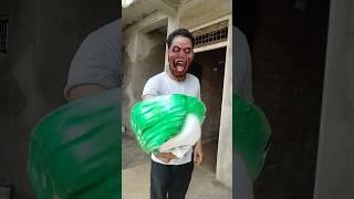 Bhago bhago Bhoot aaya 🤣🤣 shorts funny trending comedy shortsfeed [upl. by Hareema653]