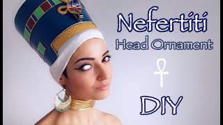 The Cobra Head Ornament of Queen Nefertiti  Tutorial  DIY  Costumes [upl. by Haleehs]