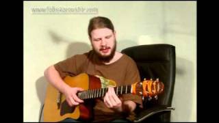 Cours de guitare gratuit  Comment accorder une guitare  Partie 3 [upl. by Assirek10]