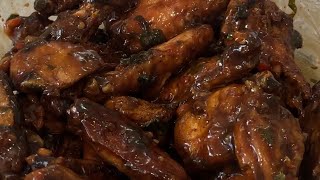 Honey BBQ Chicken Wings  How To Make The Best BBQ Chicken Wings [upl. by Docia]