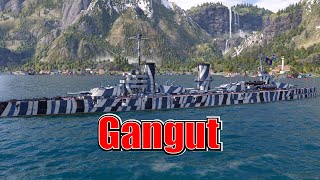 Path to The Vladivostok Gangut World of Warships Legends Xbox Series X 4k [upl. by Lightfoot41]